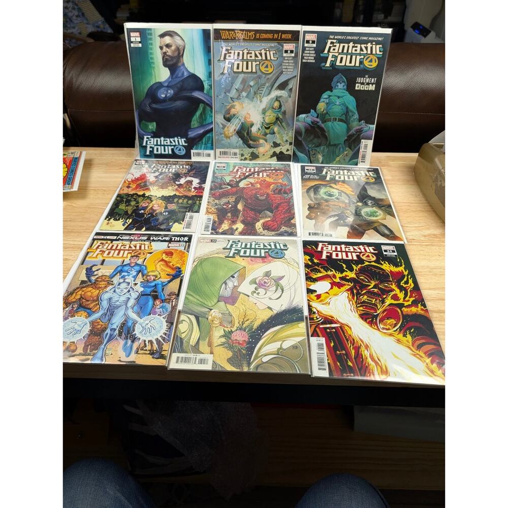 Fantastic Four Comic Lot of 9 Issues Spanning #1-13 Marvel Modern Age